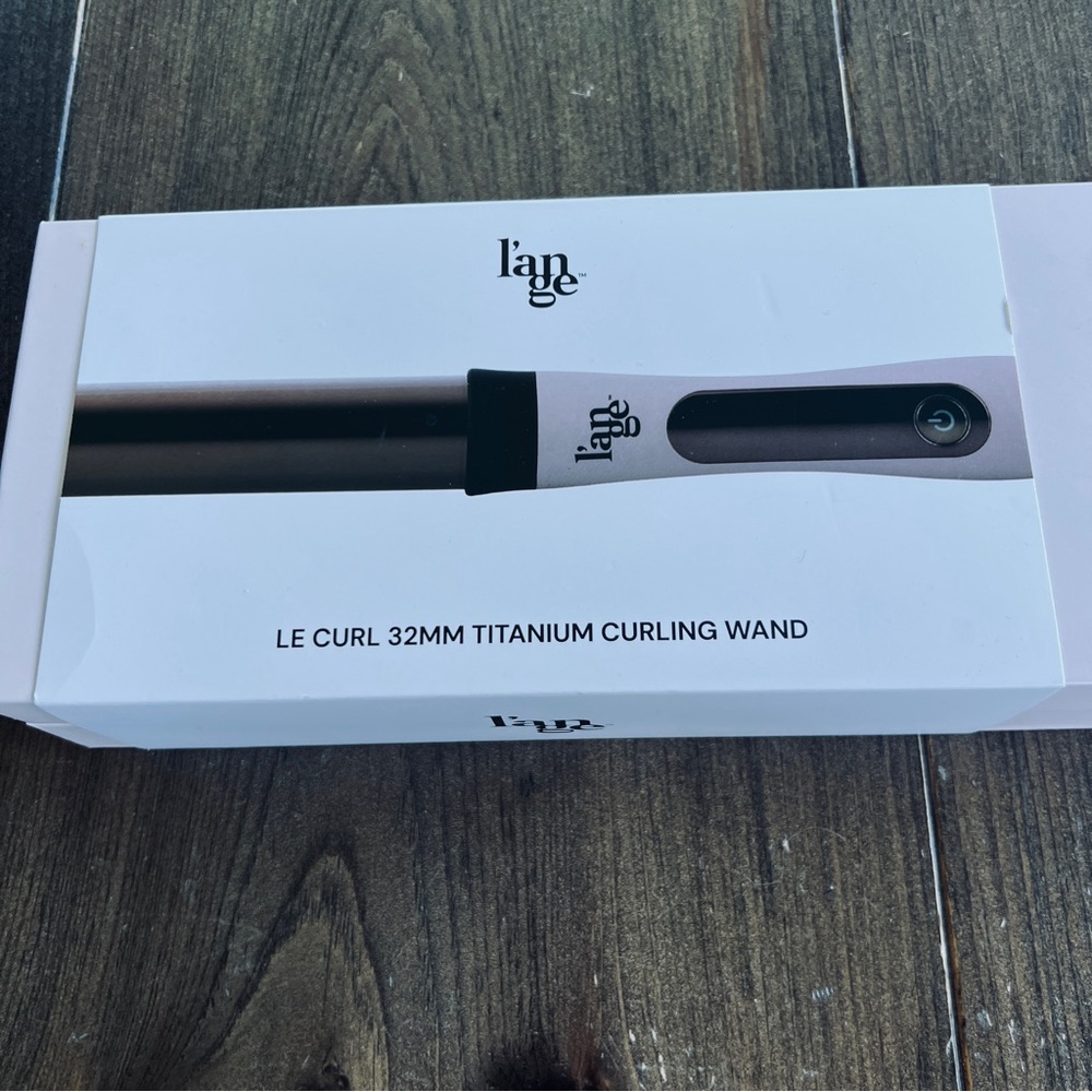 Lange Le Curl 32mm Titanium Curling Wand - Blush - Picture 2 of 3